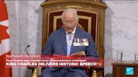 Replay: Listen to King Charles historic speech in Ottawa, Canada
