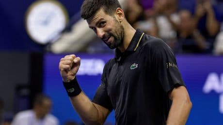 Cuándo juega Djokovic: dónde ver en TV y canal del partido ante a Fritz