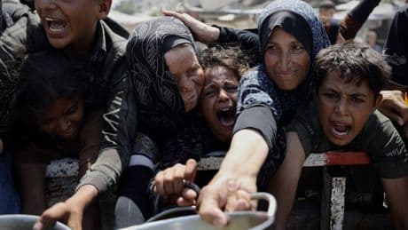 Gaza’s famine: Malnourished mothers and babies too weak to survive