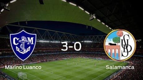 El Marino Luanco muestra su poderío tras golear al Salamanca UDS (3-0)