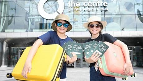 Chance to win family holidays by taking part in Around the World challenge at The Centre, Livingston