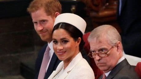 Meghan Markle's awkward Prince Andrew blunder that left Prince Harry perplexed