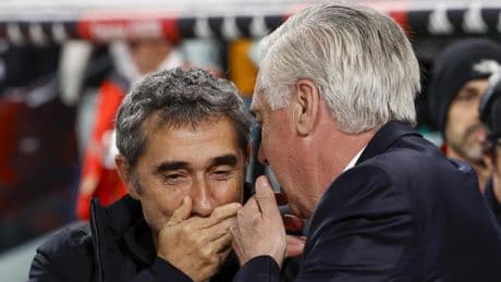 Los elogios de Valverde a Ancelotti: "Hay que ver lo que ha aportado al fútbol y a la Liga"