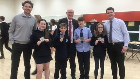St Andrew’s High School hosts latest P7 maths competition for Coatbridge primary pupils