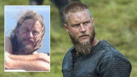 'Vikings' dizisinin 'Ragnar'ı Travis Fimmel, Bodrum'da