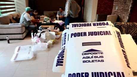 Elecciones inéditas en México para someter al poder judicial