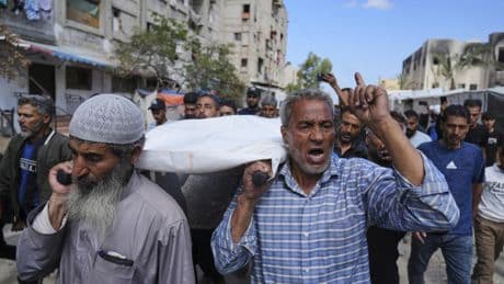 At least 16 Gazans killed in Israeli strikes as US-backed group pauses humanitarian aid