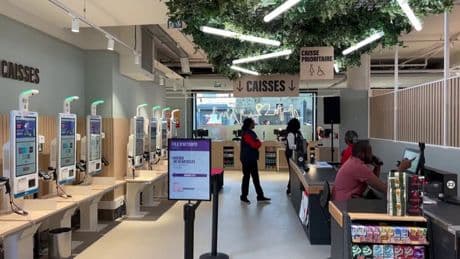 Caméras aux caisses automatiques des supermarchés: pouvez-vous refuser d'être filmé?