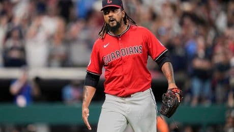 Guards' All-Star Emmanuel Clase placed on paid leave as part of MLB sports betting investigation