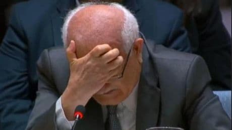 El representante de Palestina en la ONU rompe a llorar: "¿Cómo alguien puede tolerar este horror?"