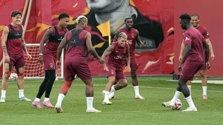 Galatasaray Fatih Karagümrük maçının hazırlıklarını sürdürdü