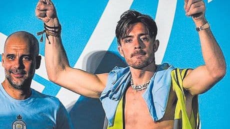Grealish jugará cedido en el Everton tras perder el favor de Guardiola en el City