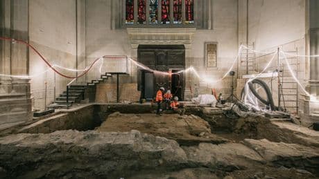 Restauration de la cathédrale de Nantes : un chantier archéologique foisonnant