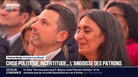 Crise politique, incertitude... L'angoisse des patrons