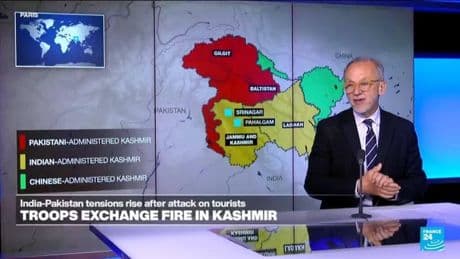 Indian and Pakistani troops exchange fire in Kashmir
