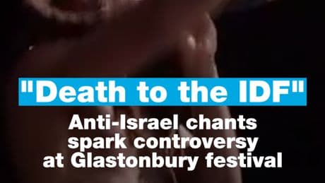 Anti-Israel chants spark controversy at the Glastonbury music festival