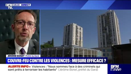 Violences liées au narcotrafic: "Nous combattons ces phénomènes avec beaucoup de détermination", explique Jérôme Bonet, préfet du Gard