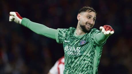 Football : Gianluigi Donnarumma, gardien du PSG et sauveur de la demi-finale de la Ligue des champions