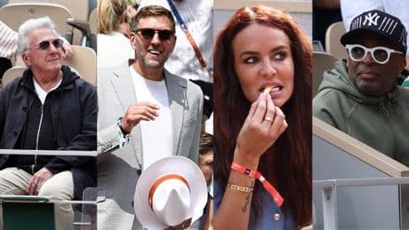 Roland Garros, parata di vip alla finale tra Sinner e Alcaraz: Dustin Hoffman, Natalie Portman, George Russel, Tony Parker e tanti altri