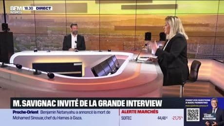 Matthias Savignac est l'invité de la grande interview