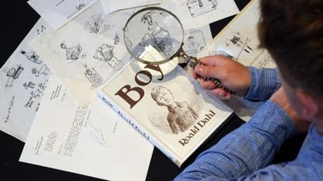 Original Roald Dahl sketches to be sold at Edinburgh auction