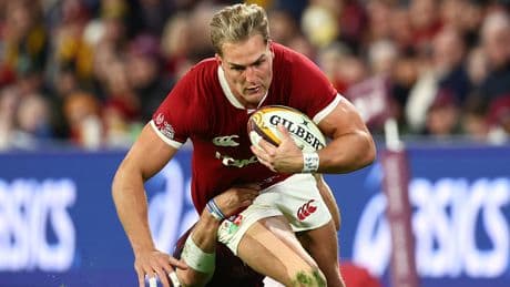 Reds 12 British & Irish Lions 52: Two Scots try scorers as Russell leads conversions