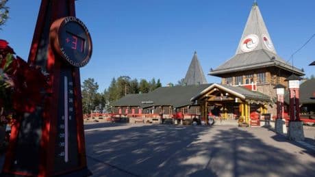 Santa’s village in the Arctic Circle is hotter than the UK today