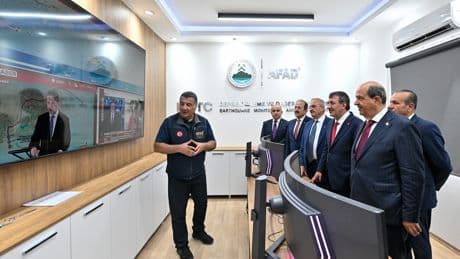 KKTC'de afetlere karşı güçlü hamle: Deprem Merkezi hizmete girdi