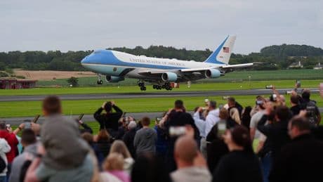 Trump expected to hit the golf course on first day in Scotland