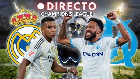 Mastantuono desperdicia una ocasión clara: el Real Madrid empata con el Marsella al descanso