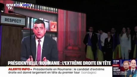 Présidentielle en Roumanie: le candidat d'extrême droite est donné largement en tête du premier tour