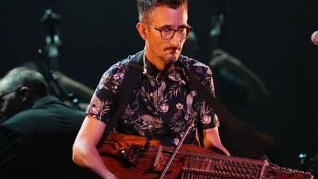 Xabier Zeberio abriendo el 41º Getxo Folk