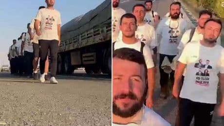 “Adana’dan Silivri’ye özgürlük” yürüyüşü: CHP’li gençler Ankara’ya ulaştı