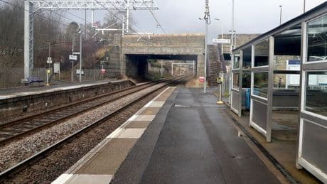 Person dies after being struck by train on railway line near Bridge of Allan