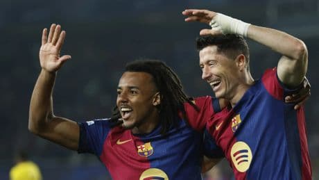 Koundé estalla para desmentir una polémica con Lewandowski