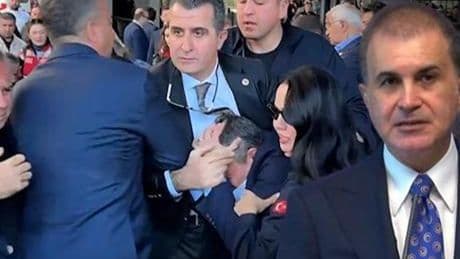 Özgür Özel'e yumruklu saldırı provokasyonu | AK Parti'li Çelik'ten ilk açıklama CNN TÜRK'e