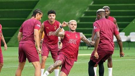 Galatasaray'ın kamp kafilesi açıklandı! Osimhen ve Icardi kadroda yok