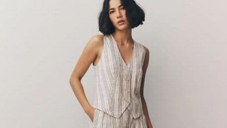 'Very comfortable' Next summer co-ord is perfect for warm office days