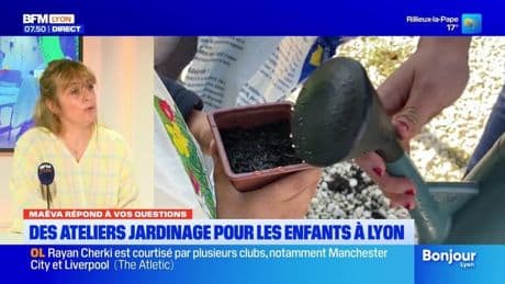 Le Quart d'heure des Gones du mercredi 4 juin 2025 - Des ateliers jardinage pour les enfants à Lyon
