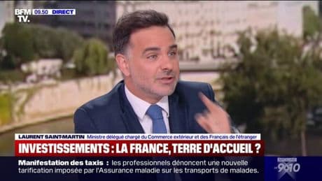 Sommet Choose France: "Notre pays est enfin redevenu attractif", affirme Laurent Saint-Martin, ministre du Commerce extérieur