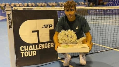La semana perfecta de Dani Mérida, el joven talento del tenis español: gana en Córdoba, asalta el top-200 y saca billete al US Open