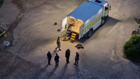 Masked man repeatedly shot by police in Kent was 'wielding chainsaw and carrying IED'