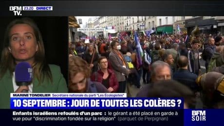 Grève du 10 septembre: "Le RN est à la traine des mouvements sociaux", lance Marine Tondelier, Secrétaire nationale du parti "Les Écologistes"