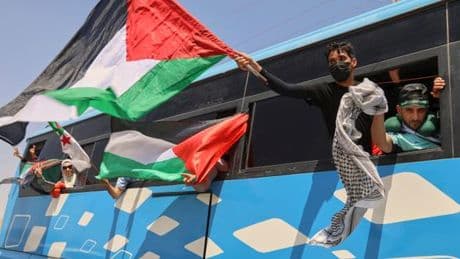 En Egypte, des marcheurs en direction de Gaza ont été arrêtés