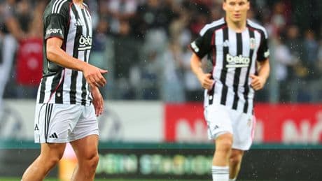 Beşiktaş Avusturya'da 2 golle kazandı!