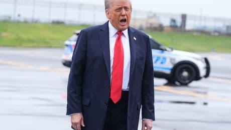 'Be Quiet!': Trump Throws A Fit, Calls Reporter 'Darling' During Off-The-Rails Tirade