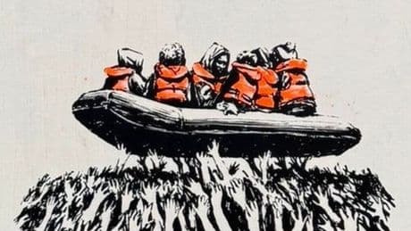 Glastonbury has fans queuing up for Banksy poster that's only for sale for next few days