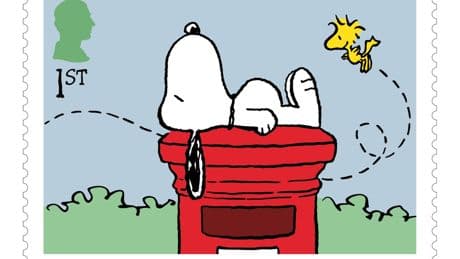New stamps mark 75th anniversary of Peanuts comic strip