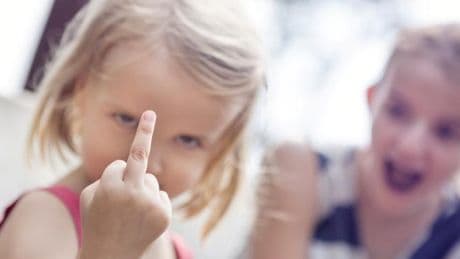 Aber anderer Leute Kinder schimpfen darfst du nicht!