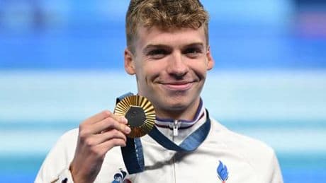 Passé le tourbillon des JO, Léon Marchand, tourné vers la compétition : « La flamme de la natation est revenue très rapidement »
